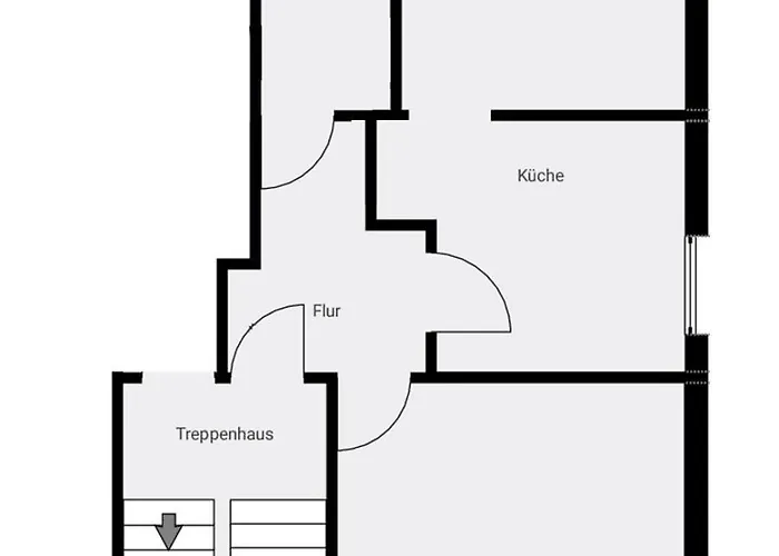 2-zimmer-wohnung - Zentral Gelegen Appartement *